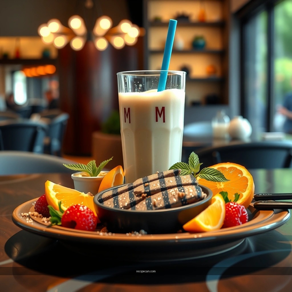 Nutrition Tips - protein milkshake recipe