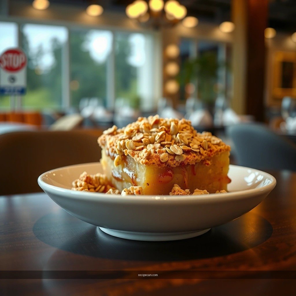 Oat Crumble - oat crumble topping recipe