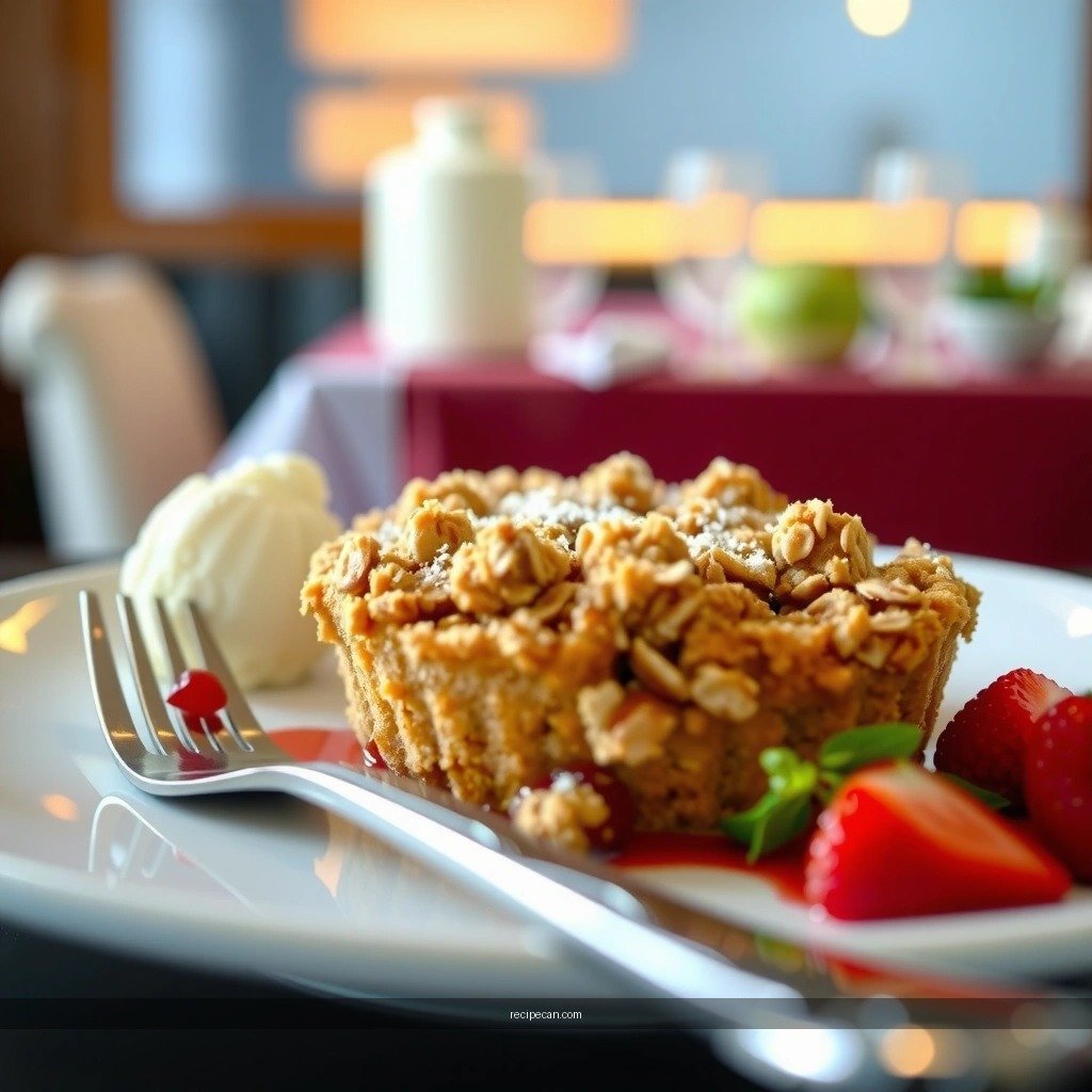 Oatmeal Crumble - oatmeal crumble topping recipe