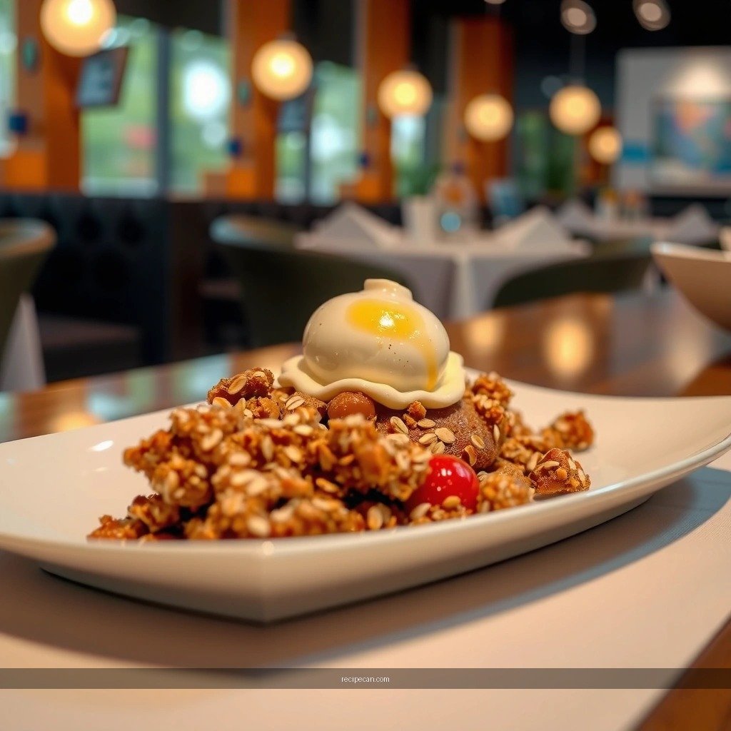 Oats Crumble Topping - crumble recipe using oats