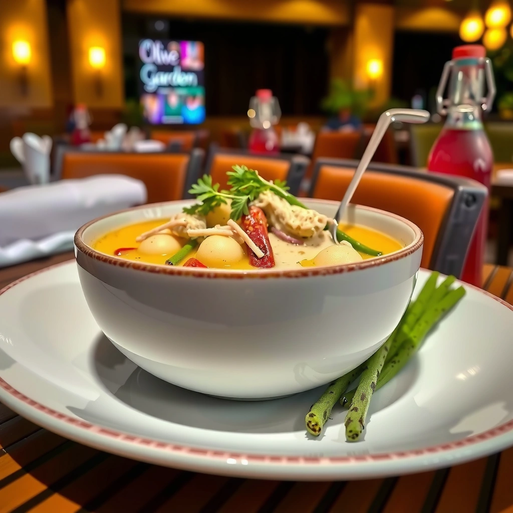 Olive Garden - olive garden's chicken gnocchi soup recipe