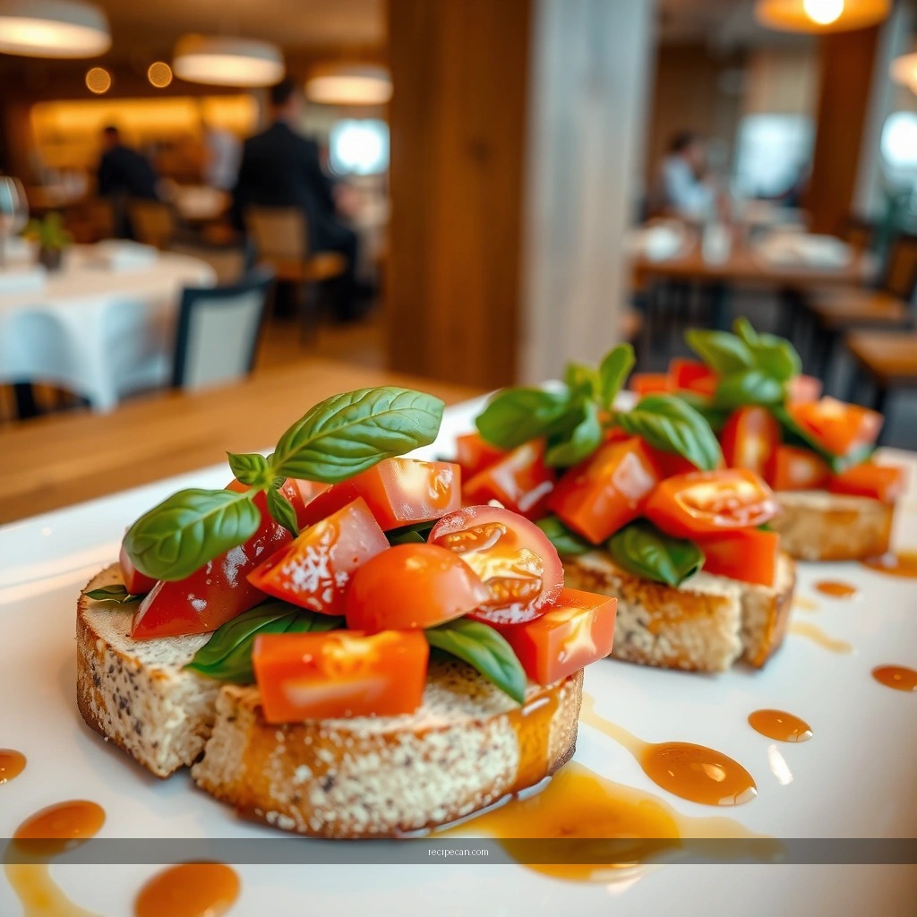 Olive Oil - quick bruschetta recipe