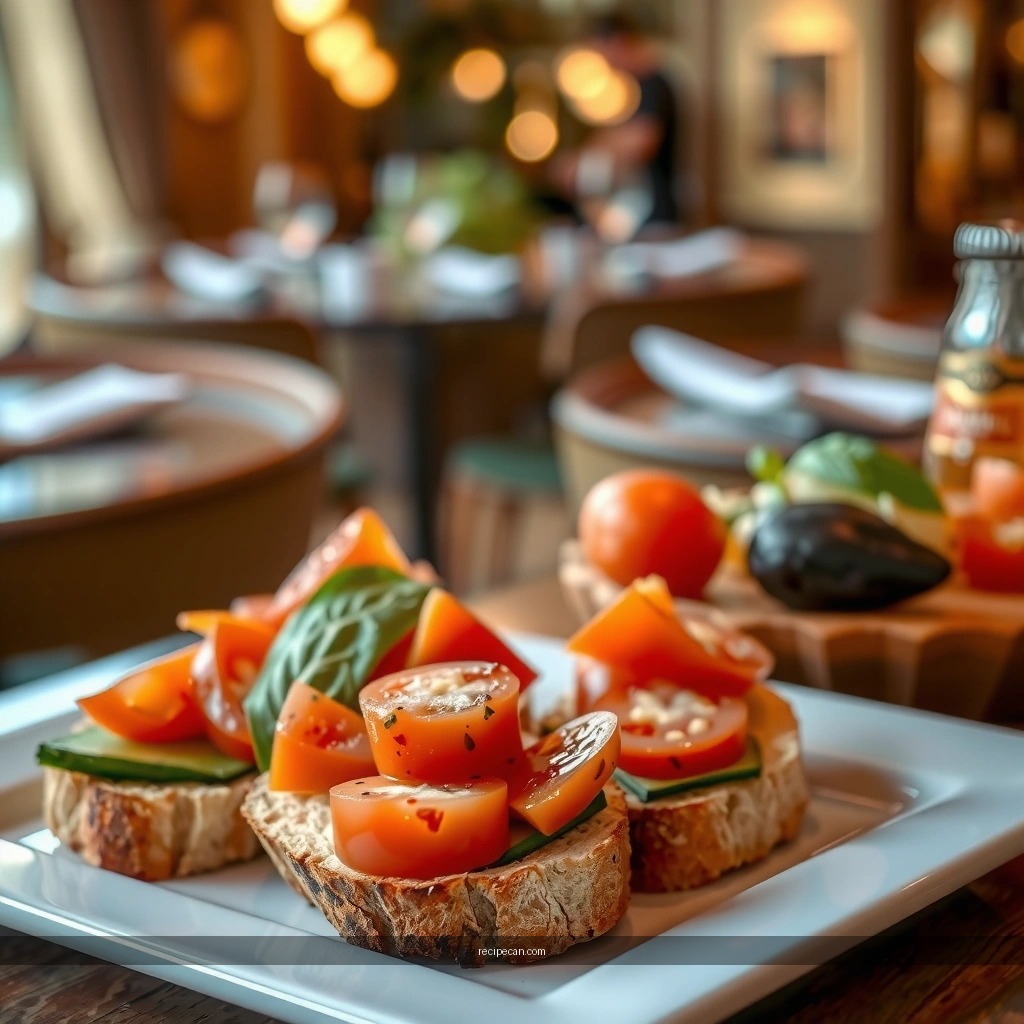 Olive Oil - authentic bruschetta recipe