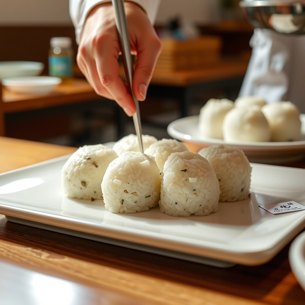 Onigiri - recipe for onigiri japanese rice balls
