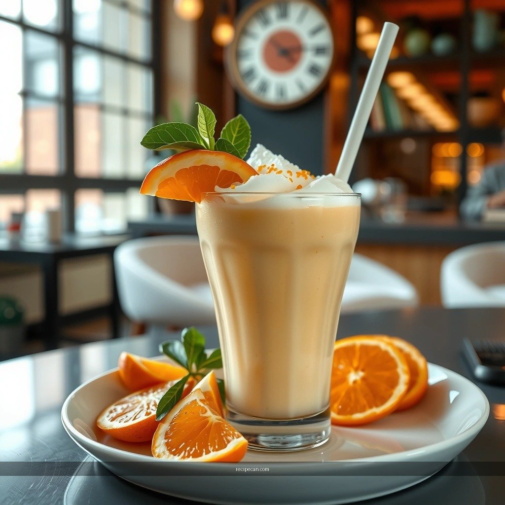 Orange Creamsicle Milkshake - orange creamsicle milkshake recipe