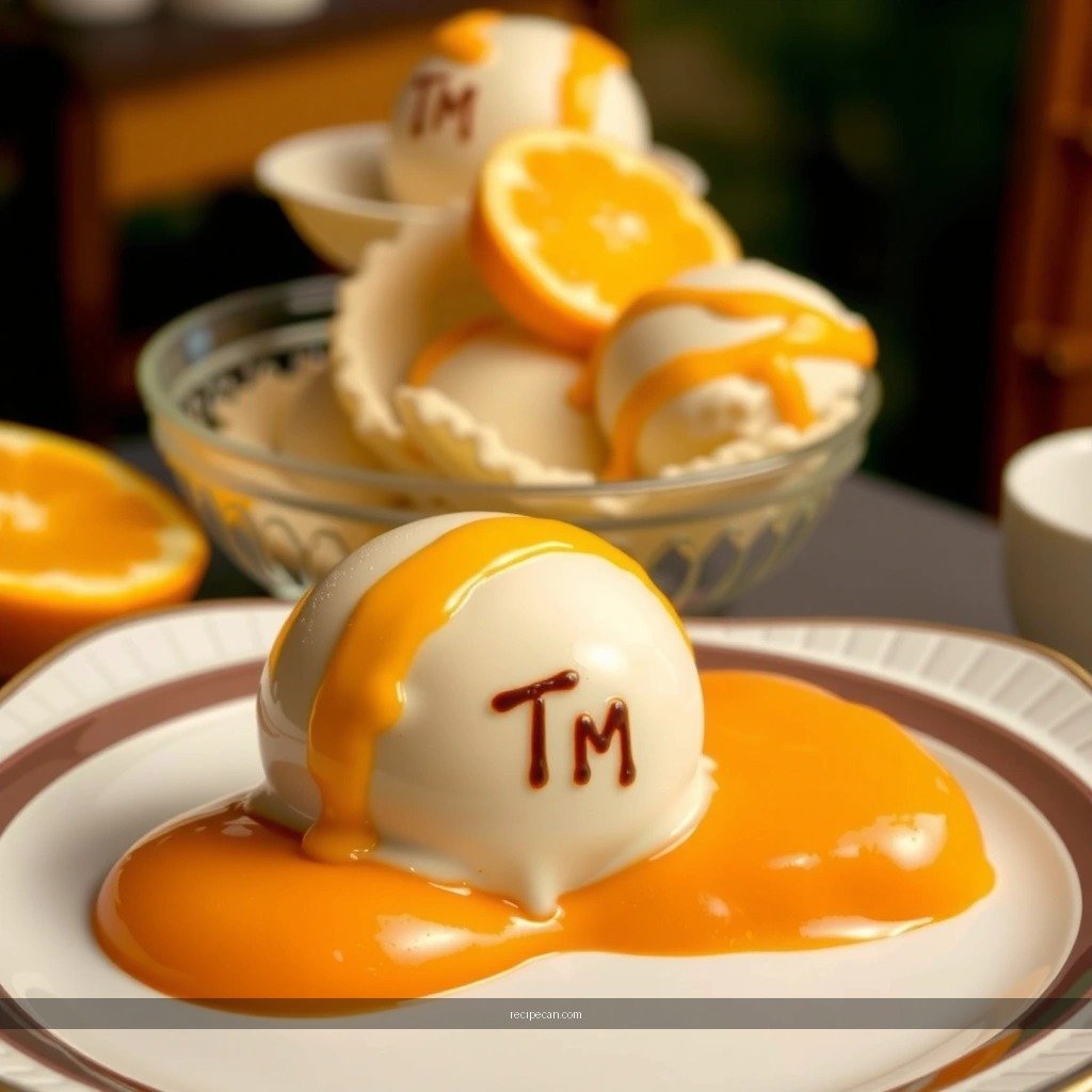 Orange Creamsicle Swirl - homemade orange creamsicle recipe ice cream