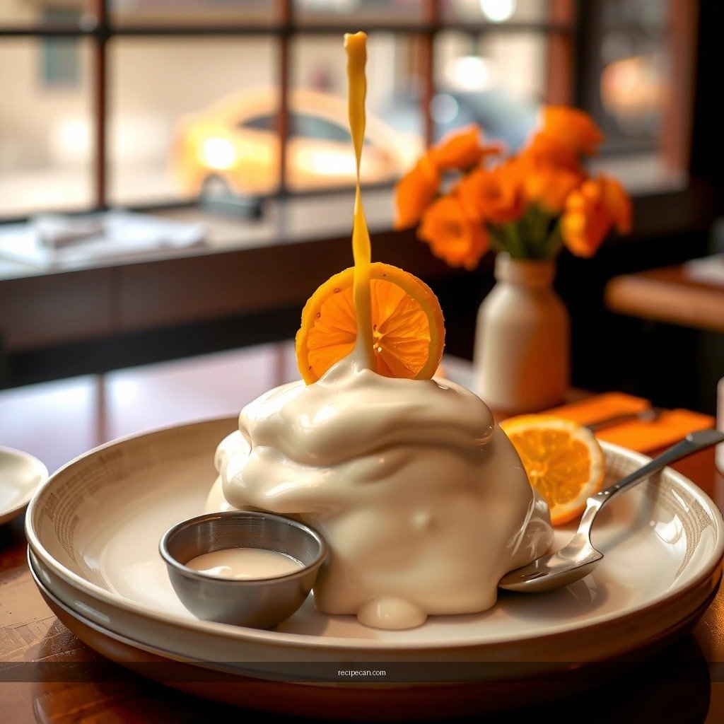 Orange Fluff - orange fluff recipe with vanilla pudding
