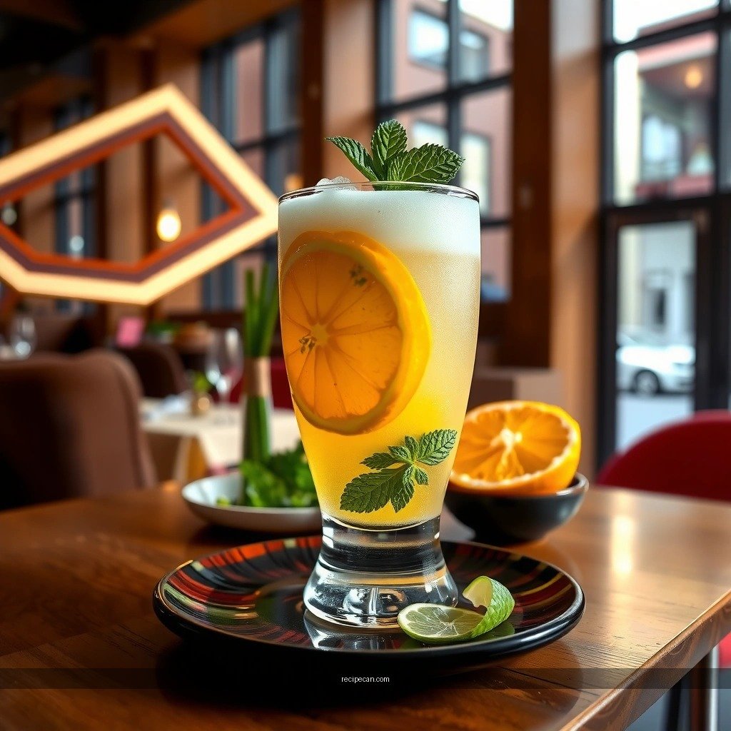 Orange Mojito - orange mojito recipe