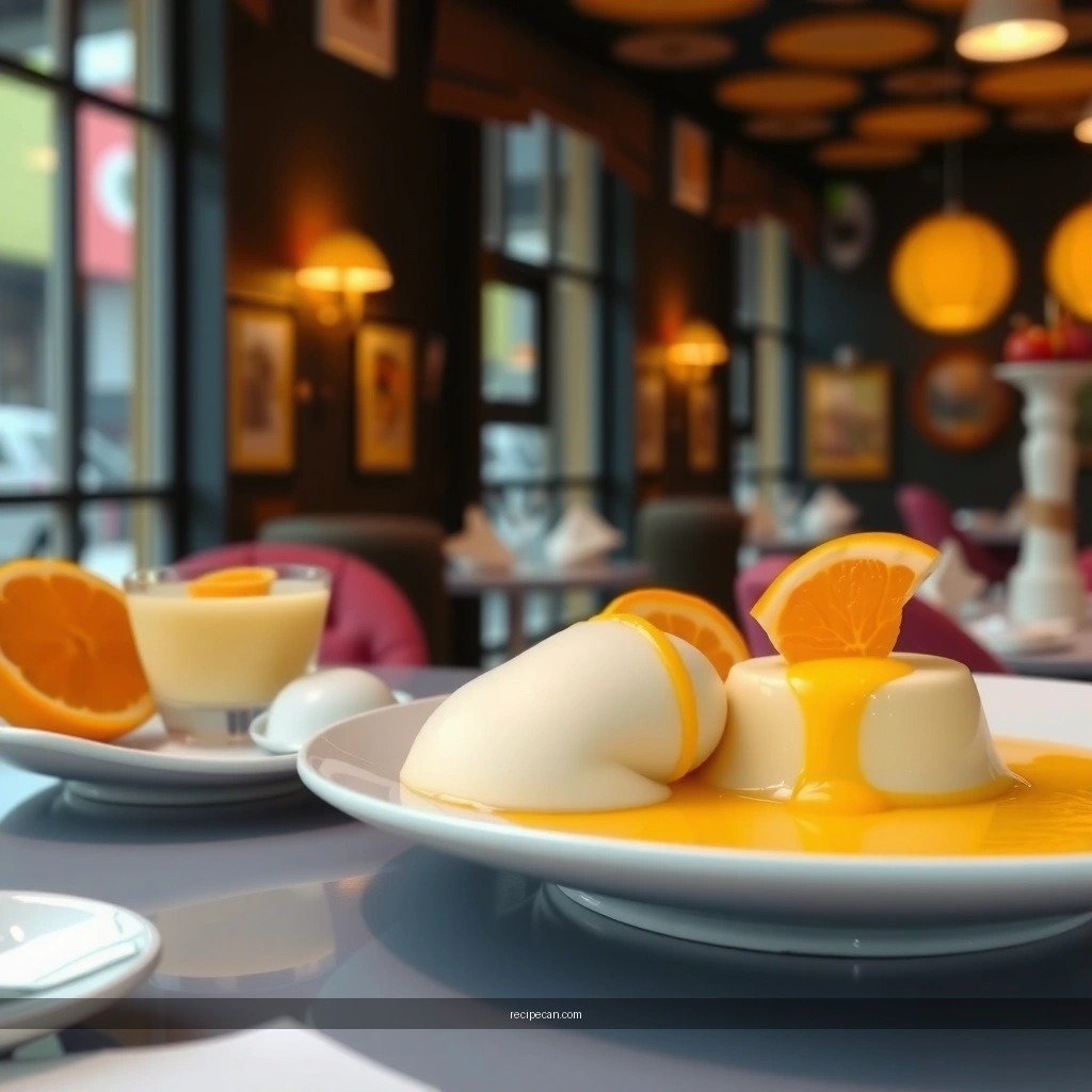 Orange Pudding - orange pudding recipe