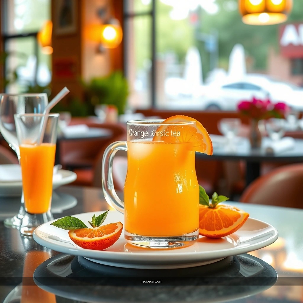 Orange Tea Shot - orange tea shot recipe
