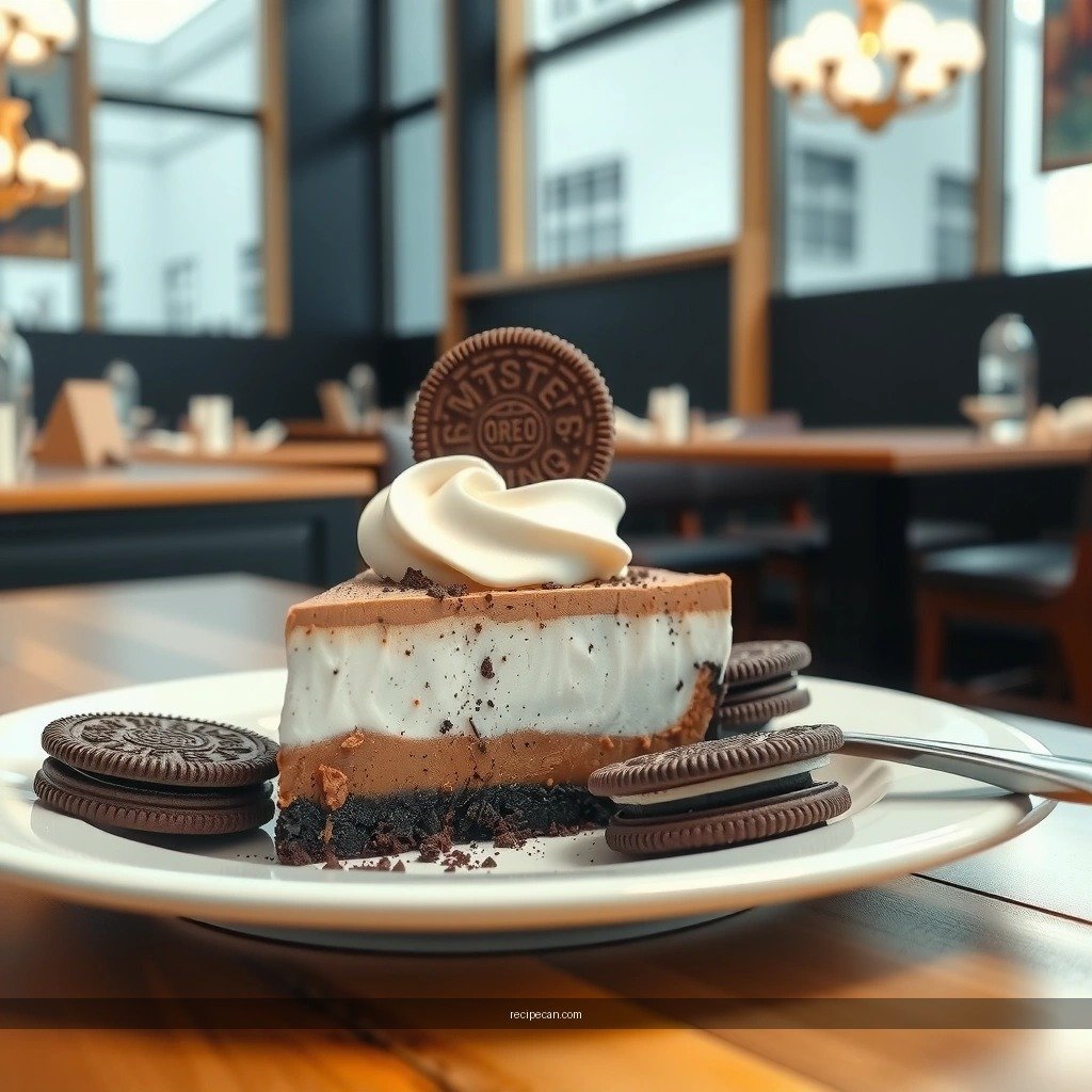 Oreo Crust - oreo pie recipe with oreo pudding