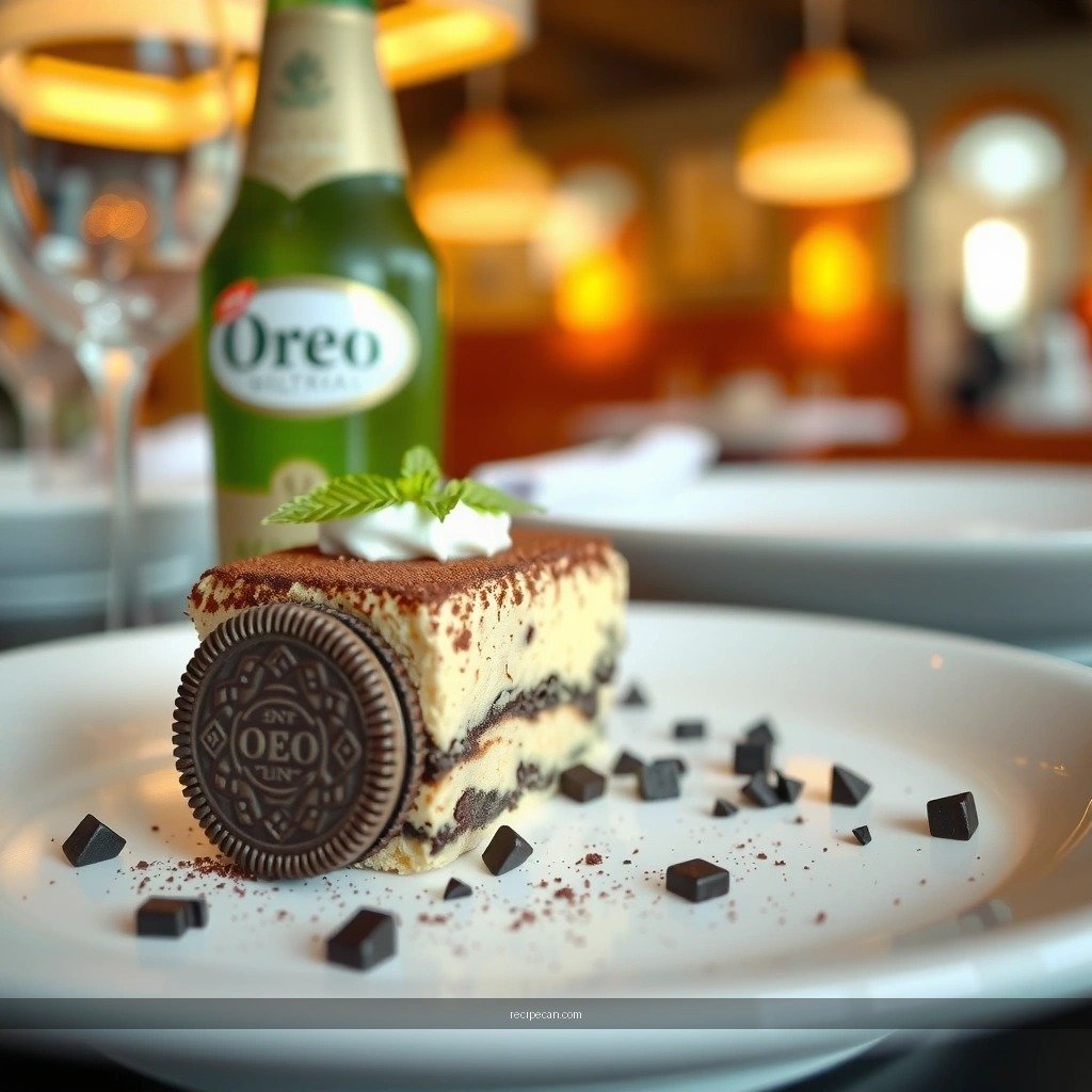 Oreo Crust Layer - oreo tiramisu recipe