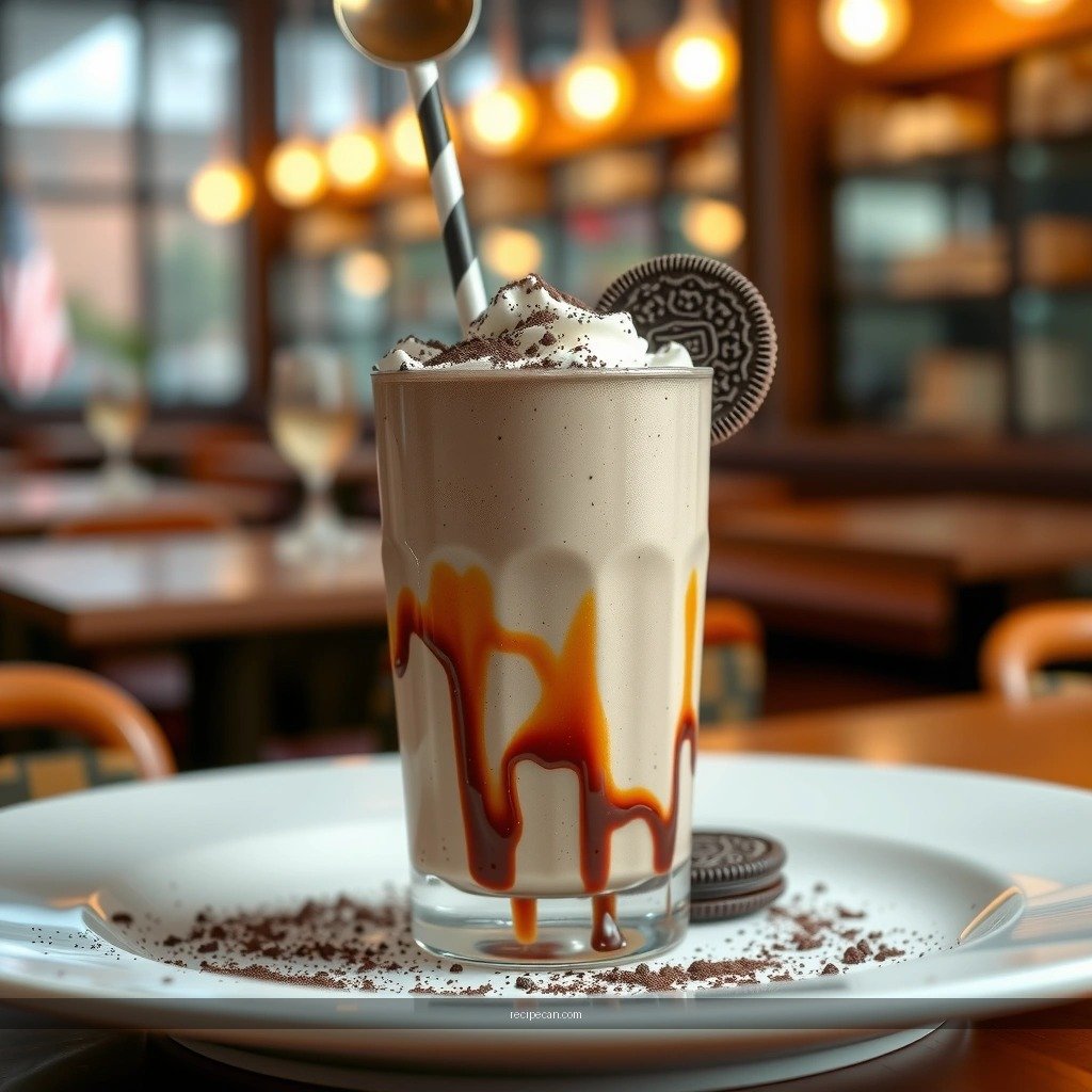 Oreo Milkshake - recipe for oreo milkshake