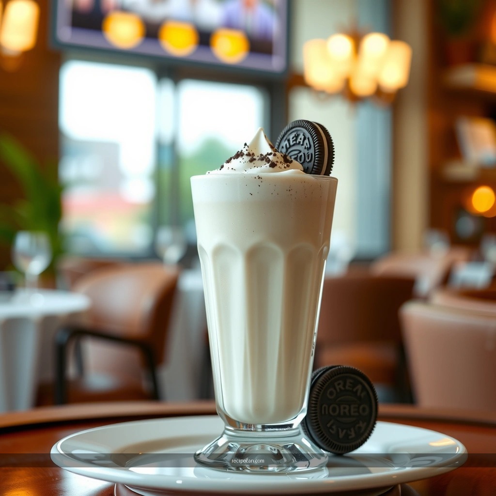 Oreo Milkshake - oreo milkshake recipe