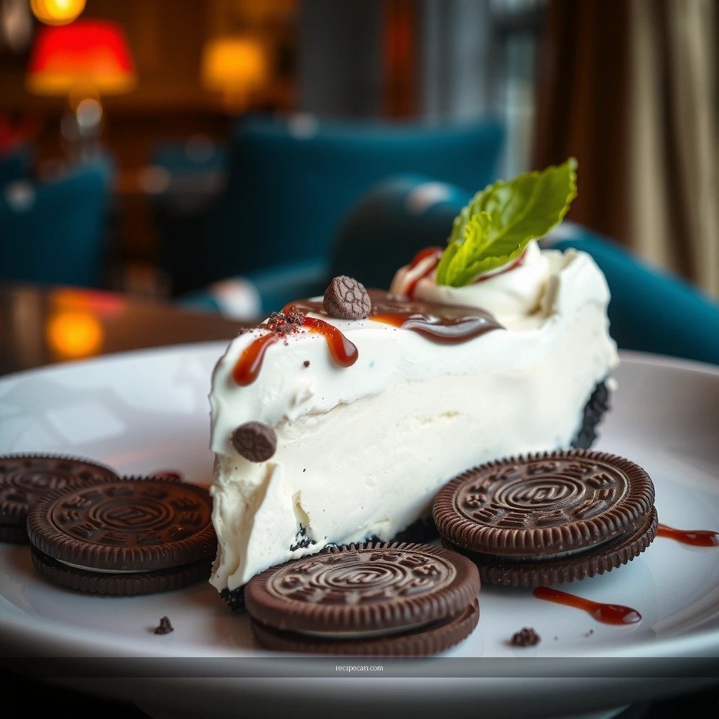 Oreo Pie - oreo pie recipe with oreo pudding