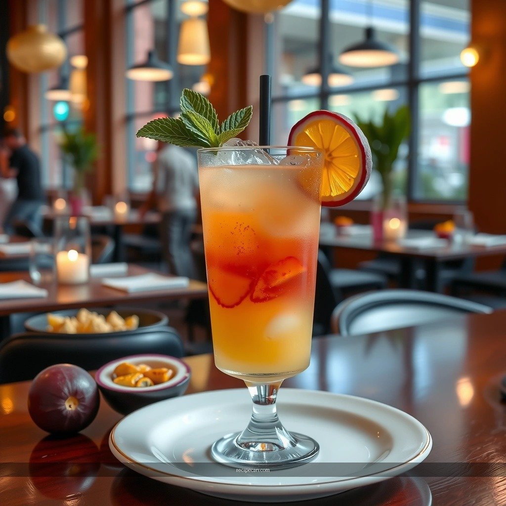 Passion Fruit Mojito - passion fruit mojito cocktail recipe
