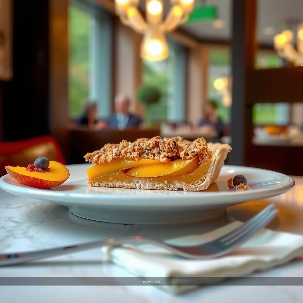 Peach Filling - peach crumble pie recipe