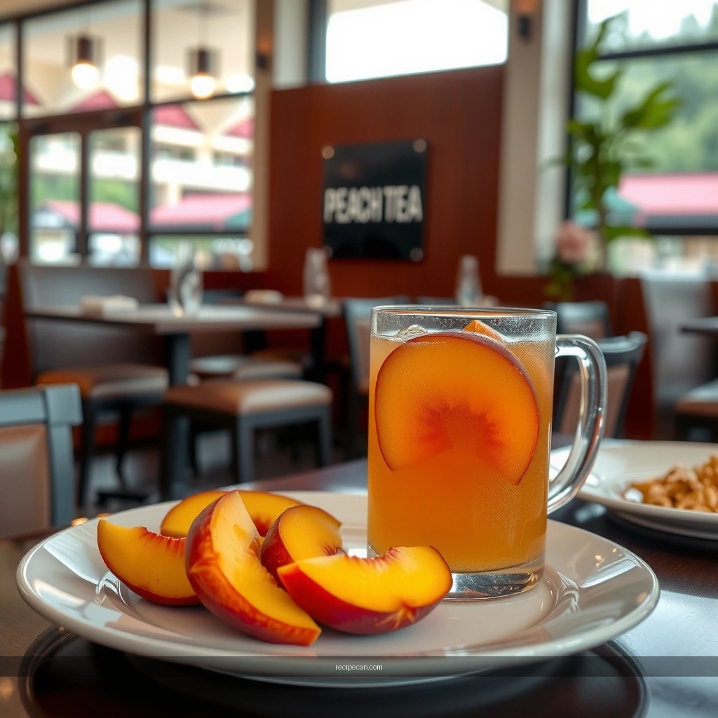 Peach Tea Recipe - peach tea recipe
