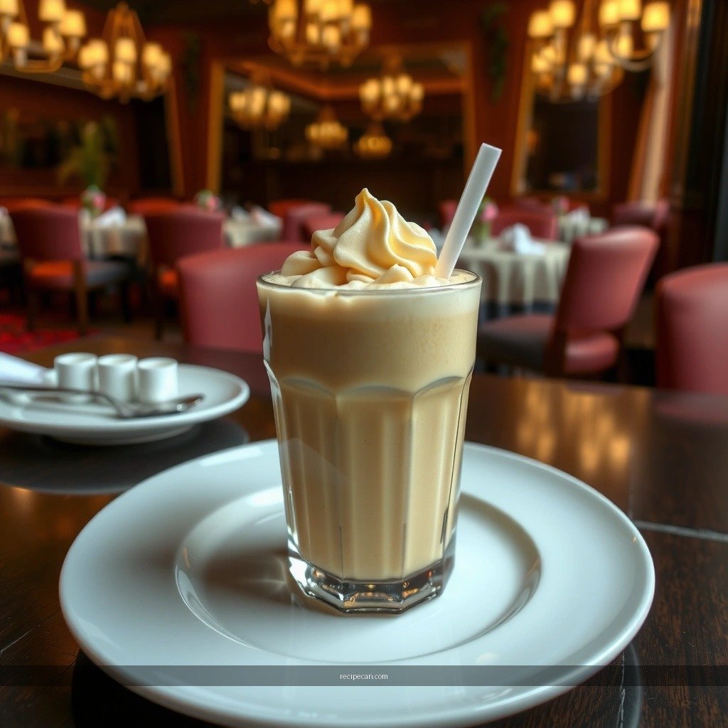 Peanut Butter Milkshake - recipe for peanut butter milkshake