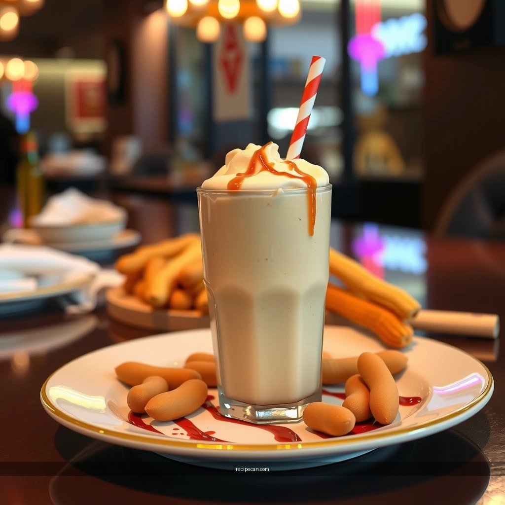 Peanut Butter Milkshake - recipe peanut butter milkshake
