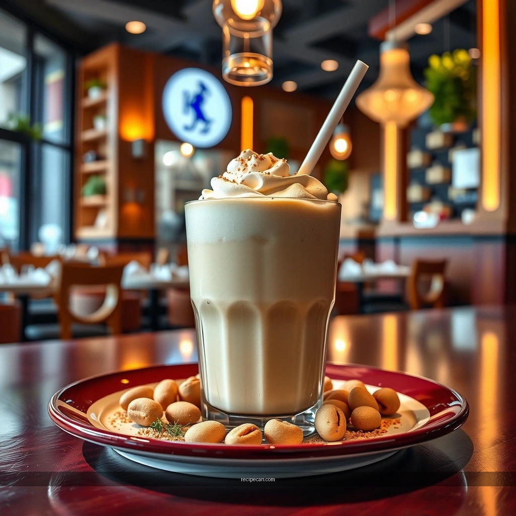 Peanut Milkshake - peanut milkshake recipe