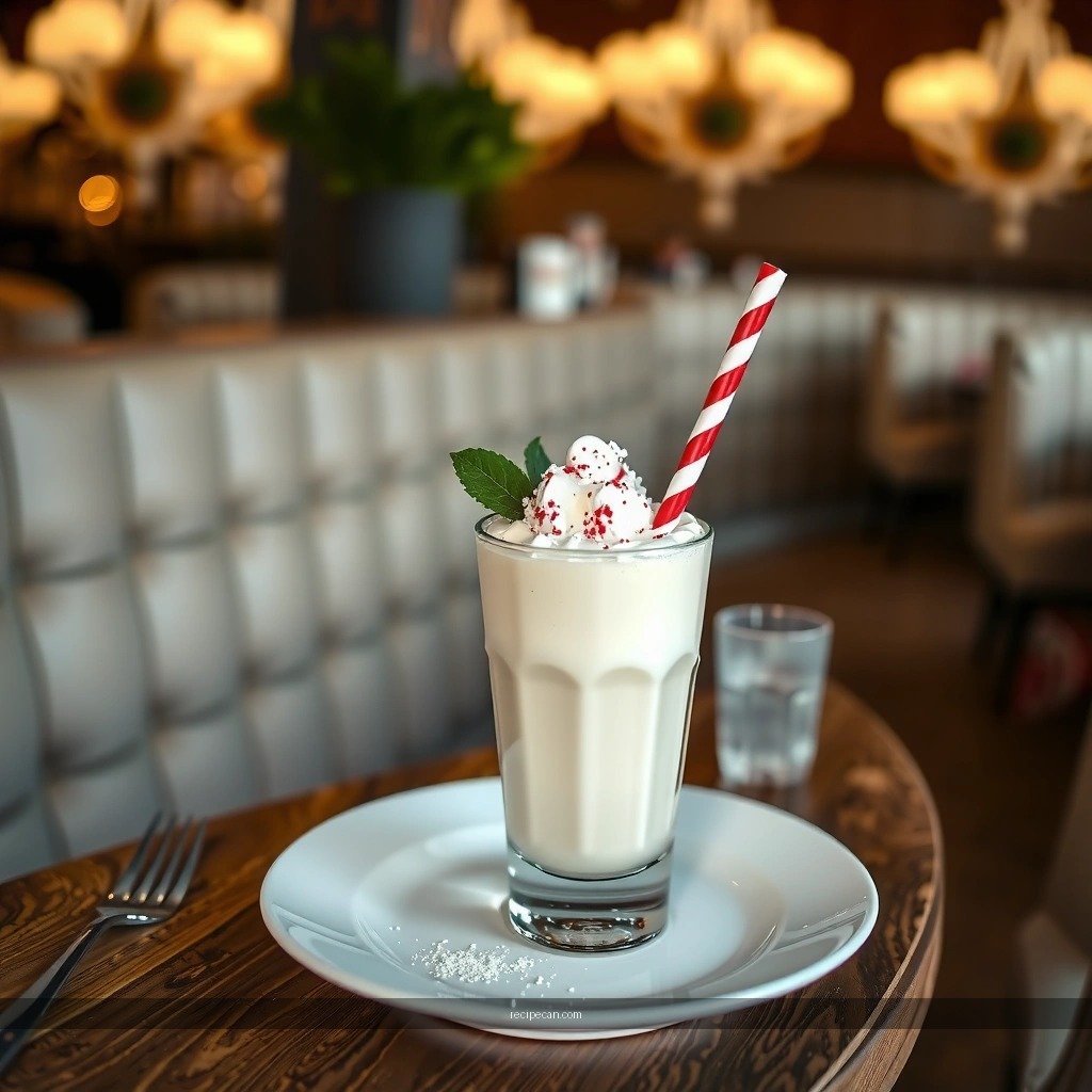 Peppermint Milkshake - peppermint milkshake recipe
