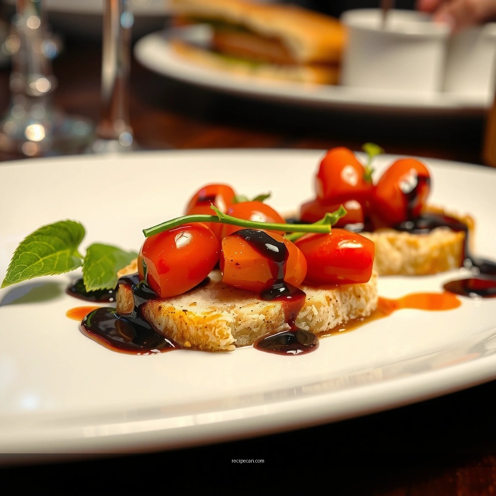 Perfect Consistency - bruschetta balsamic glaze recipe