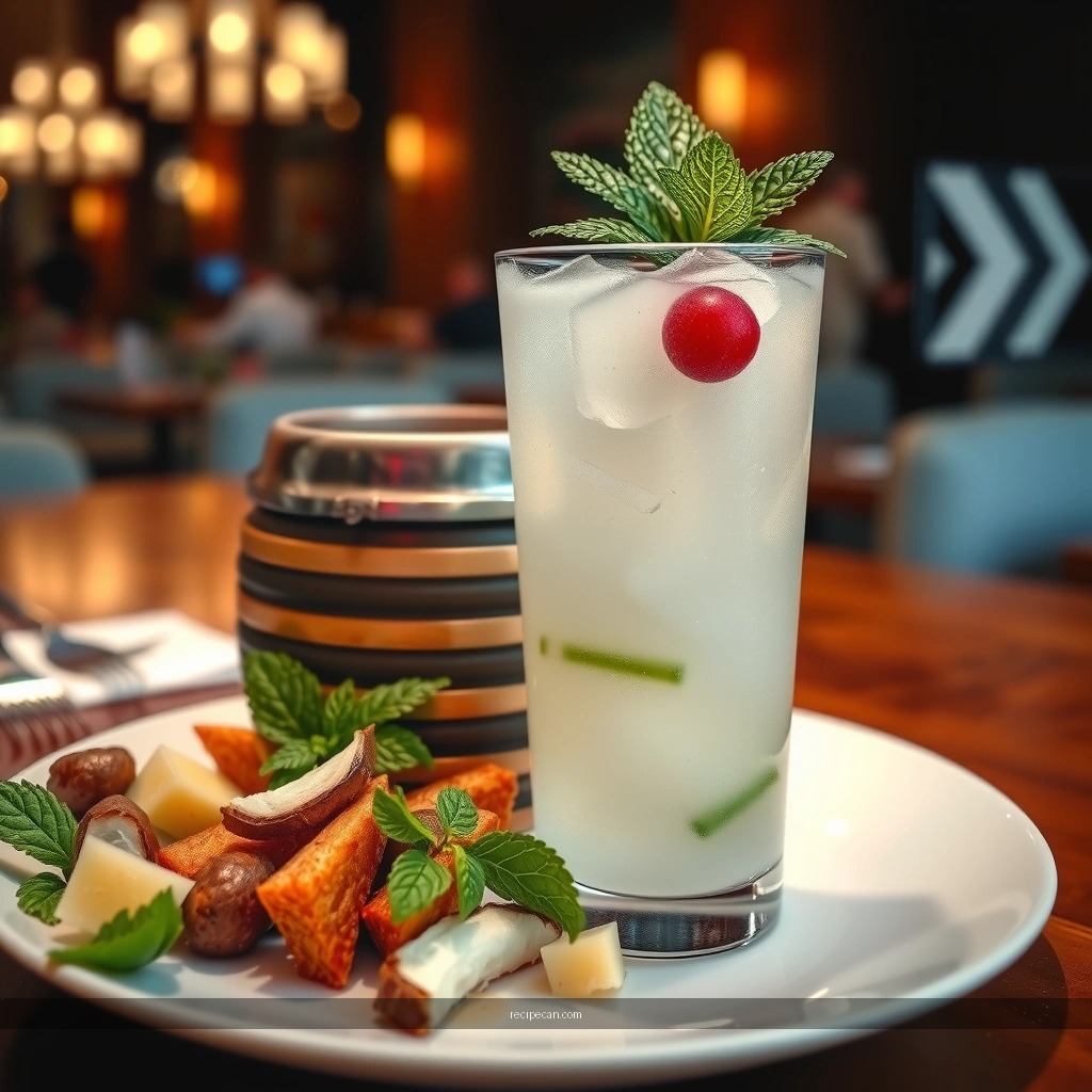 Perfect Glass - coconut mojito drink recipe