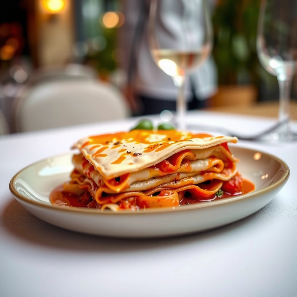 Perfect Layers - easy lasagna recipe with cottage cheese
