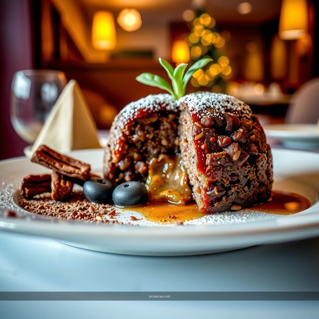 Perfect Texture - recipe gluten free christmas pudding