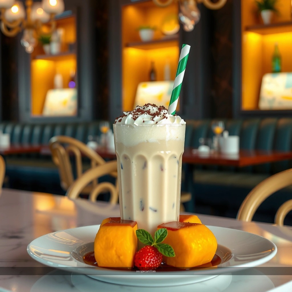 Perfect Texture - basic milkshake recipe