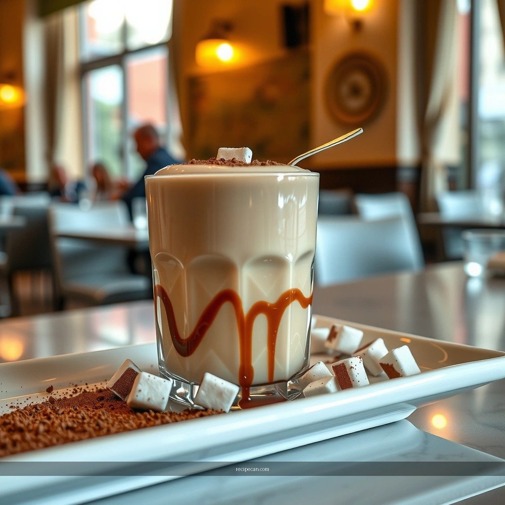 Perfect Texture - recipe for nutella milkshake