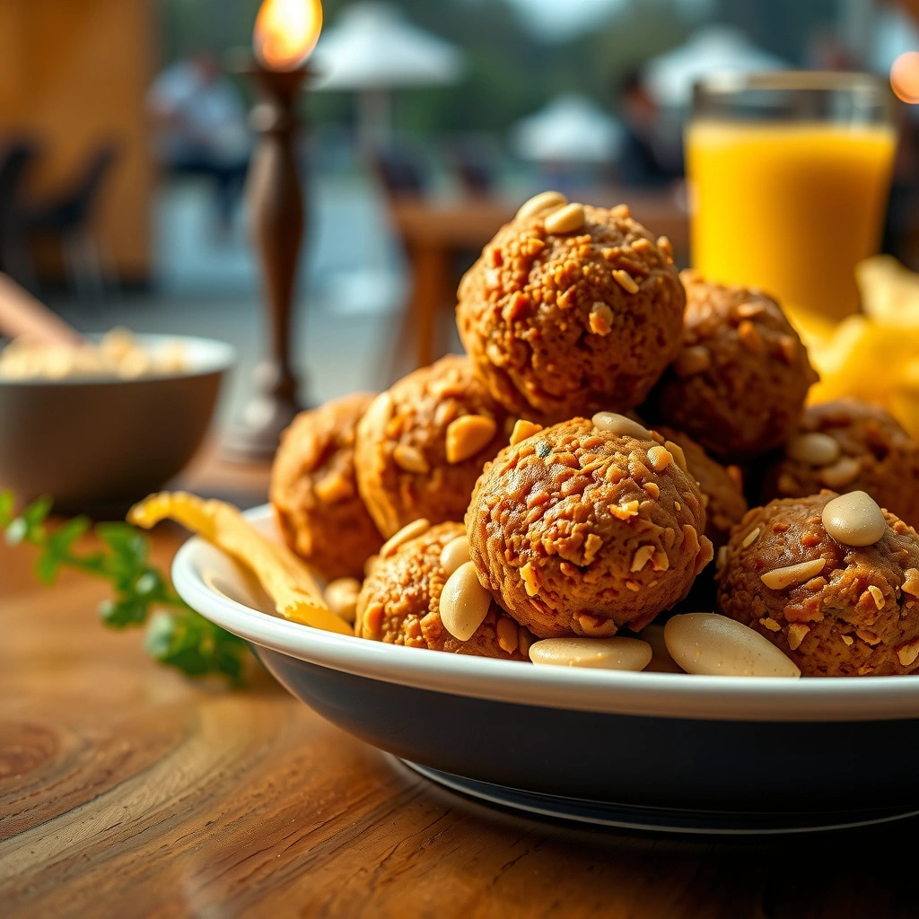 Perfect Texture - easy pb balls recipe