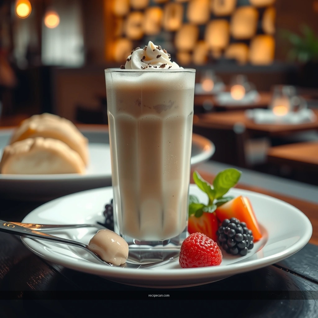 Perfect Thickness - recipe for milkshake