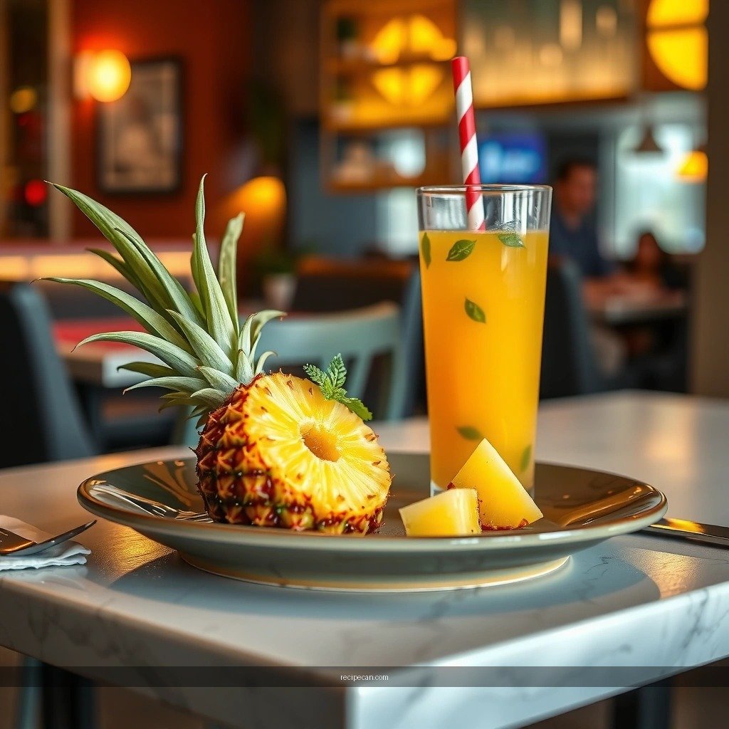 Pineapple - recipe for pineapple tea