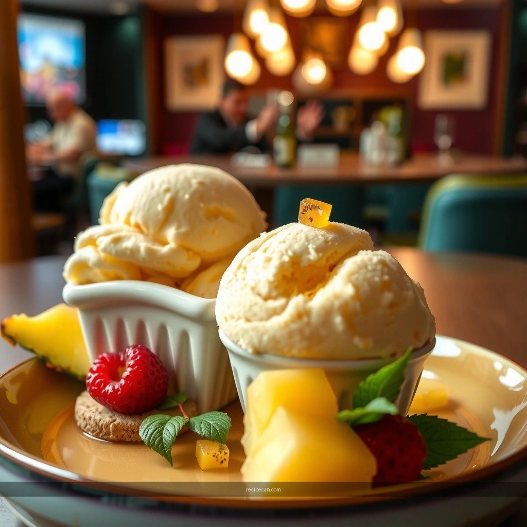 Pineapple Ice Cream - pineapple ice cream recipes