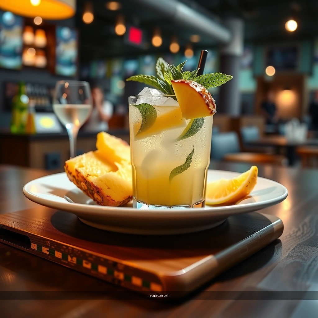 Pineapple Mojito - pineapple mojito recipe