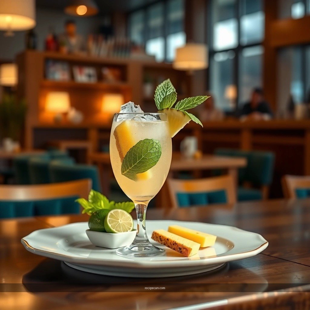 Pineapple Mojito - pineapple mojito mocktail recipe