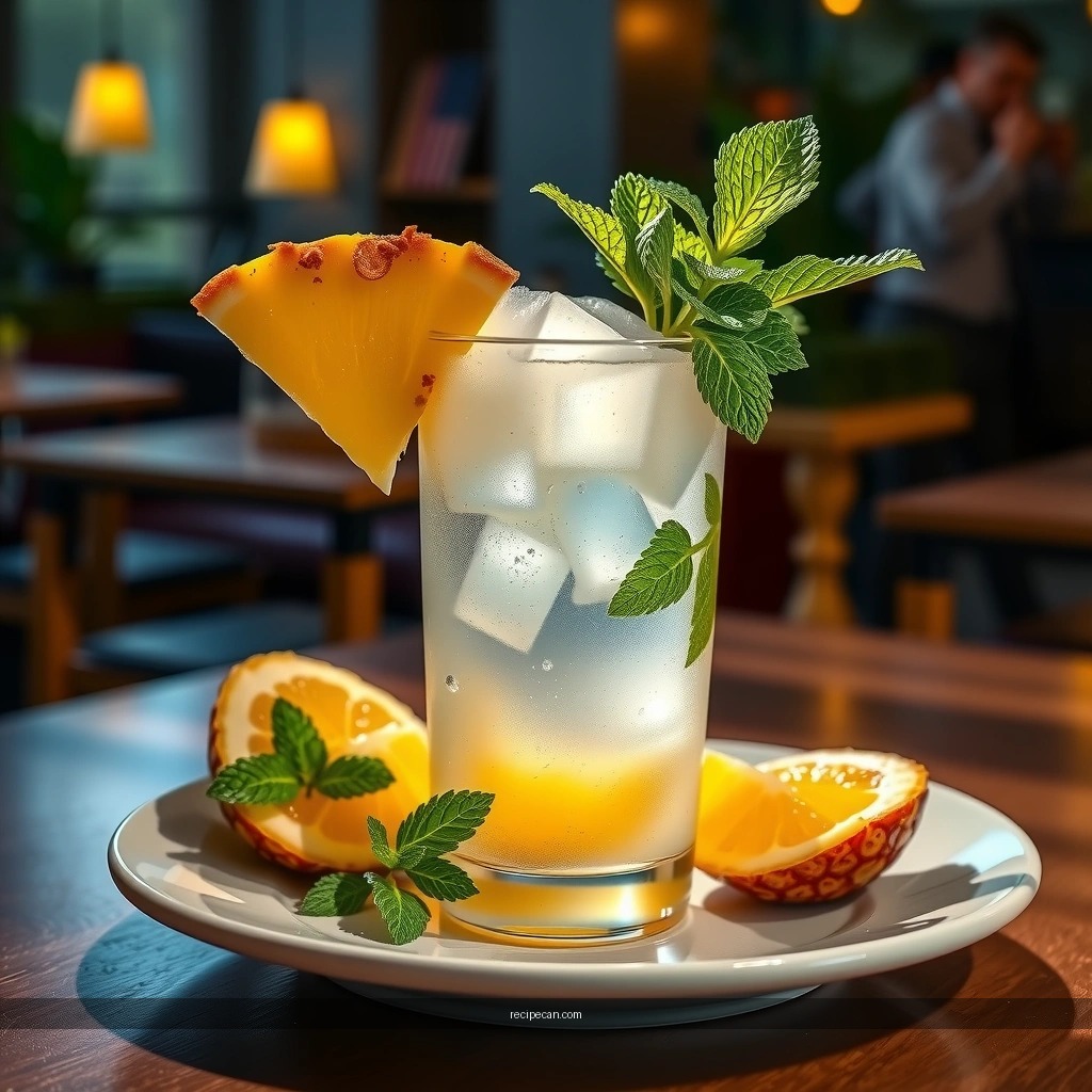 Pineapple Mojito - pineapple mojito recipe