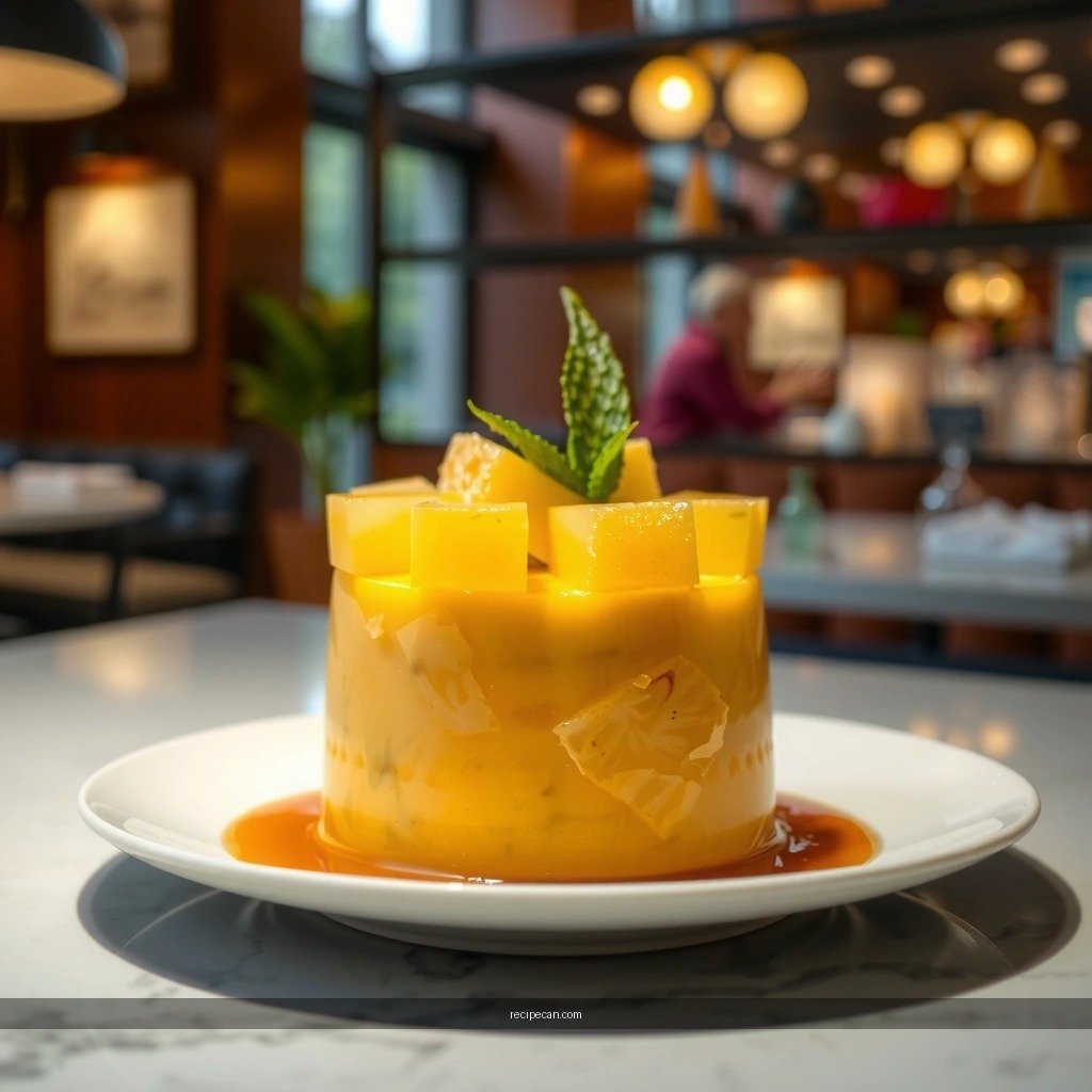 Pineapple Pudding - recipe for pineapple pudding