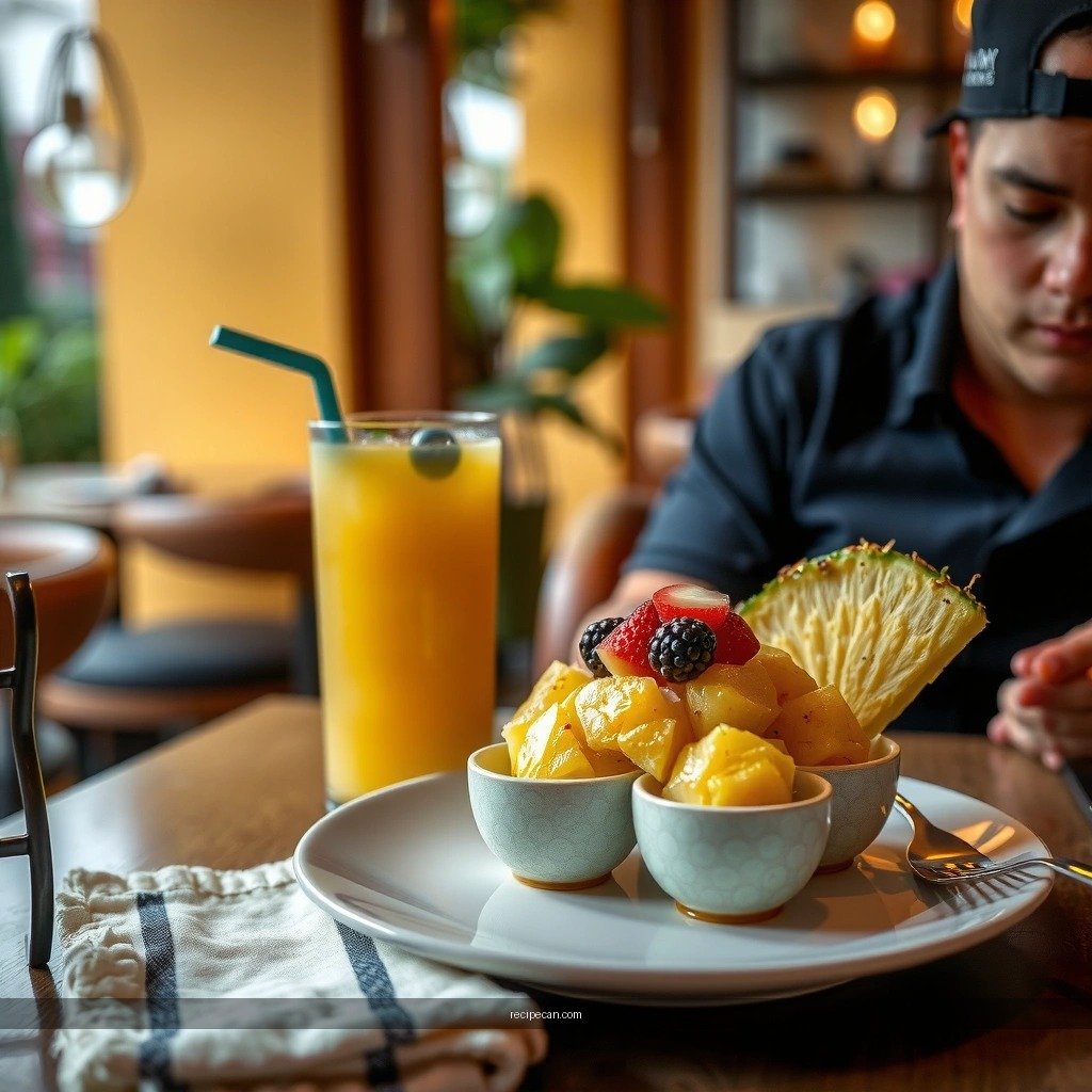 Pineapple Tea - recipe for pineapple tea