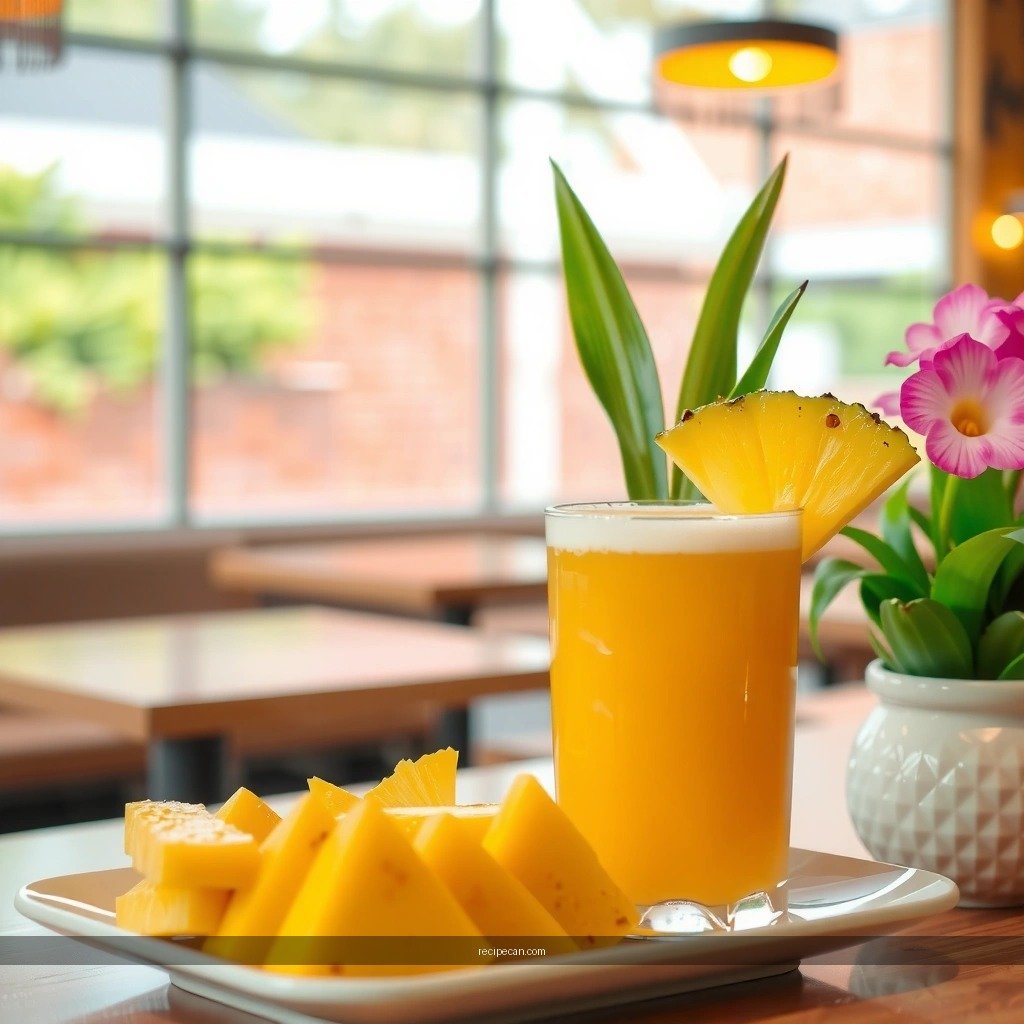 Pineapple Tea - recipe pineapple tea