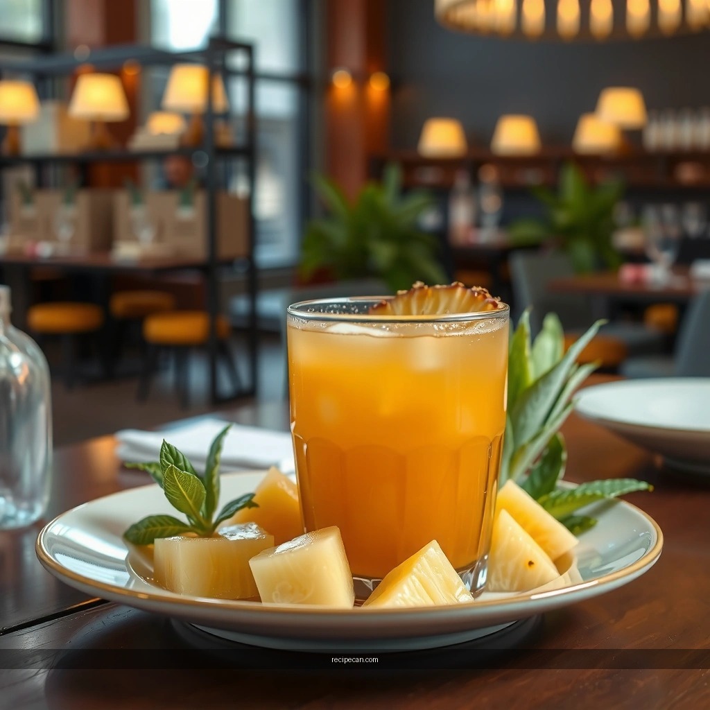 Pineapple Tea - pineapple tea recipe
