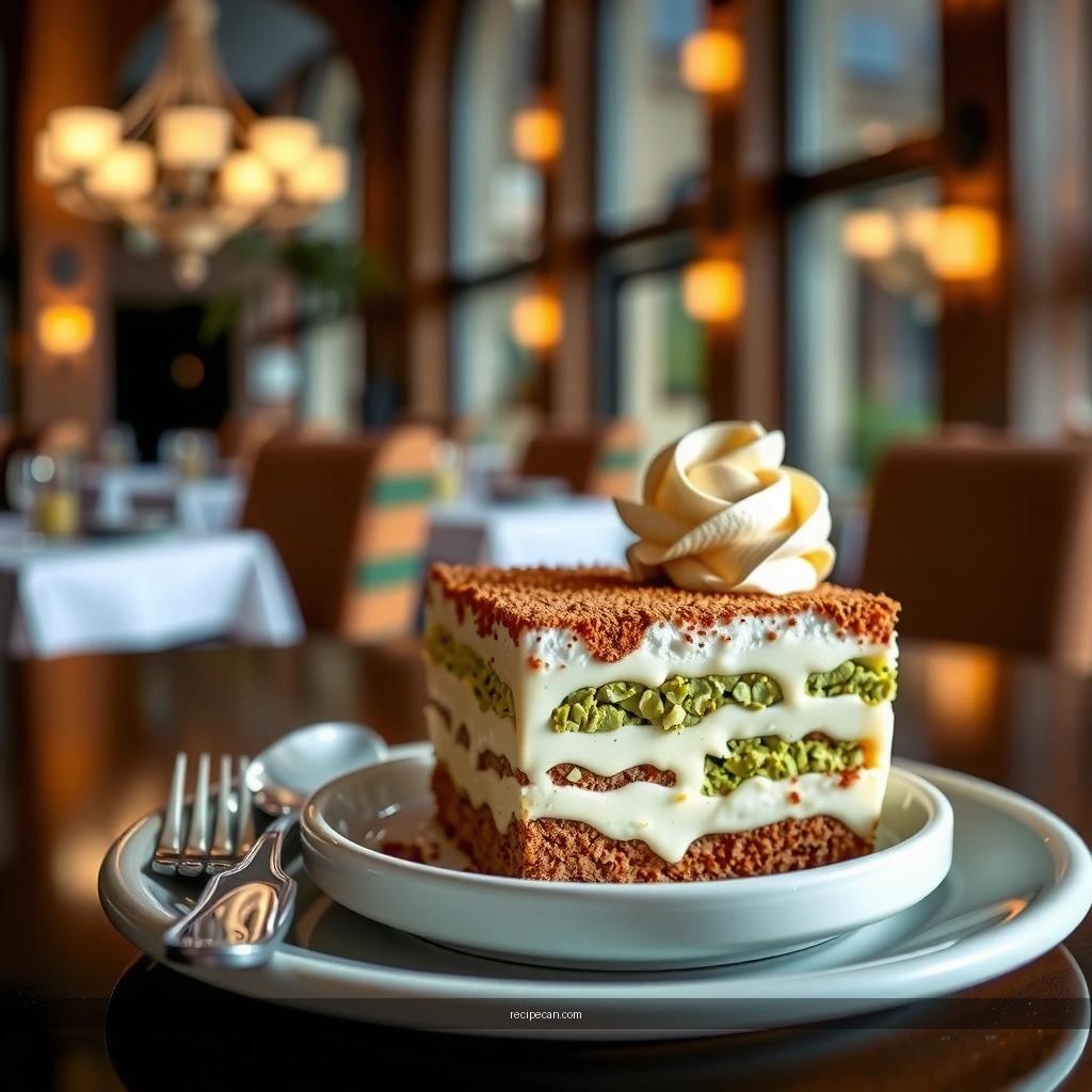 Pistachio Cream Filling - pistachio tiramisu recipe