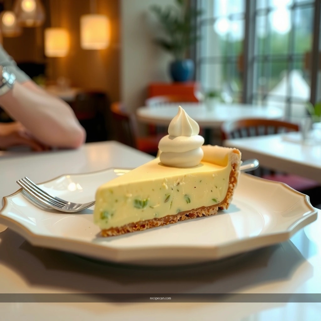 Pistachio Pudding Pie - recipe for pistachio pudding pie
