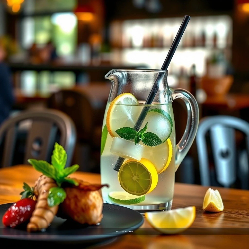 Pitcher - virgin mojito pitcher recipe