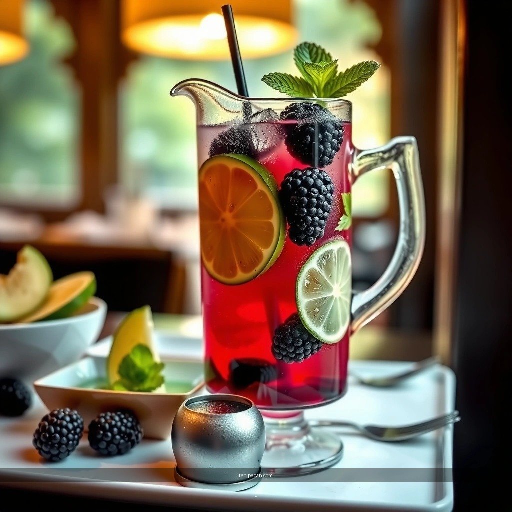 Pitcher - blackberry mojito pitcher recipe