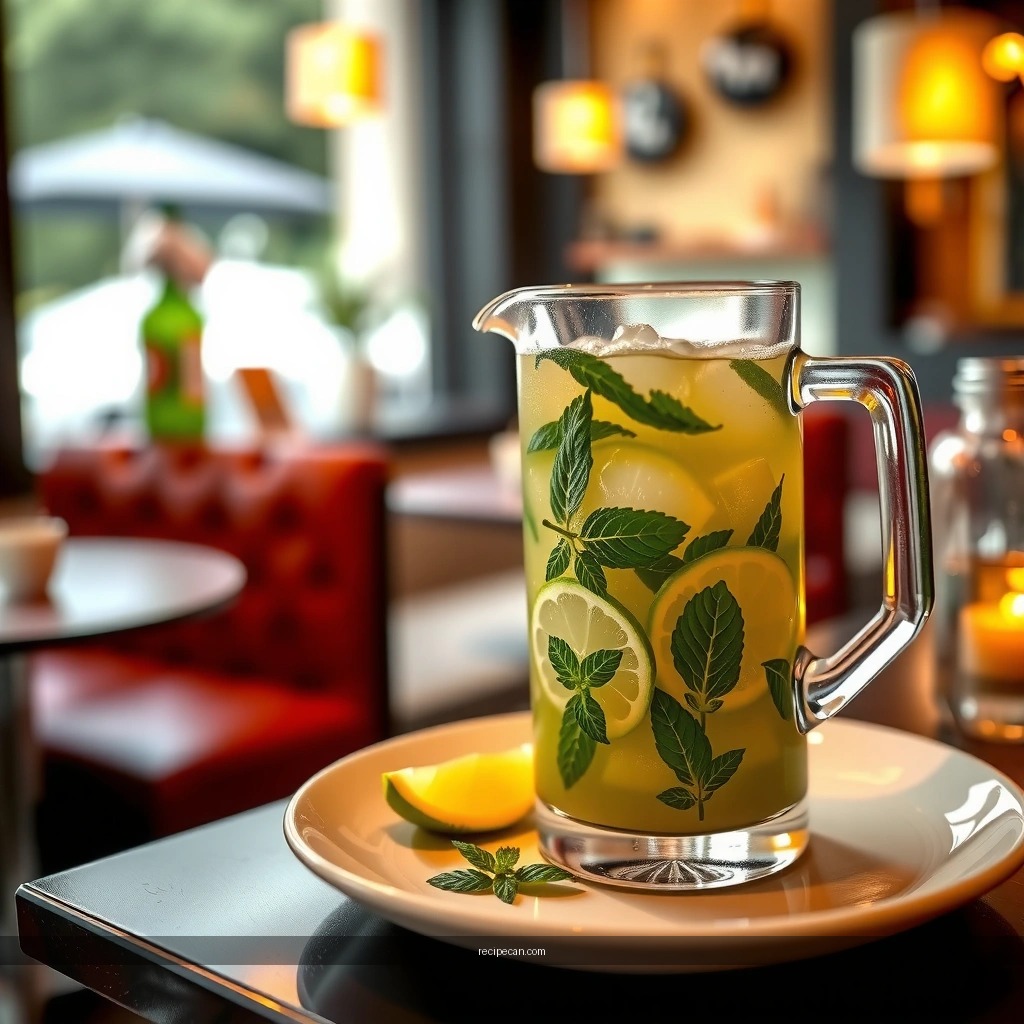 Pitcher Base - pitcher mojito recipe