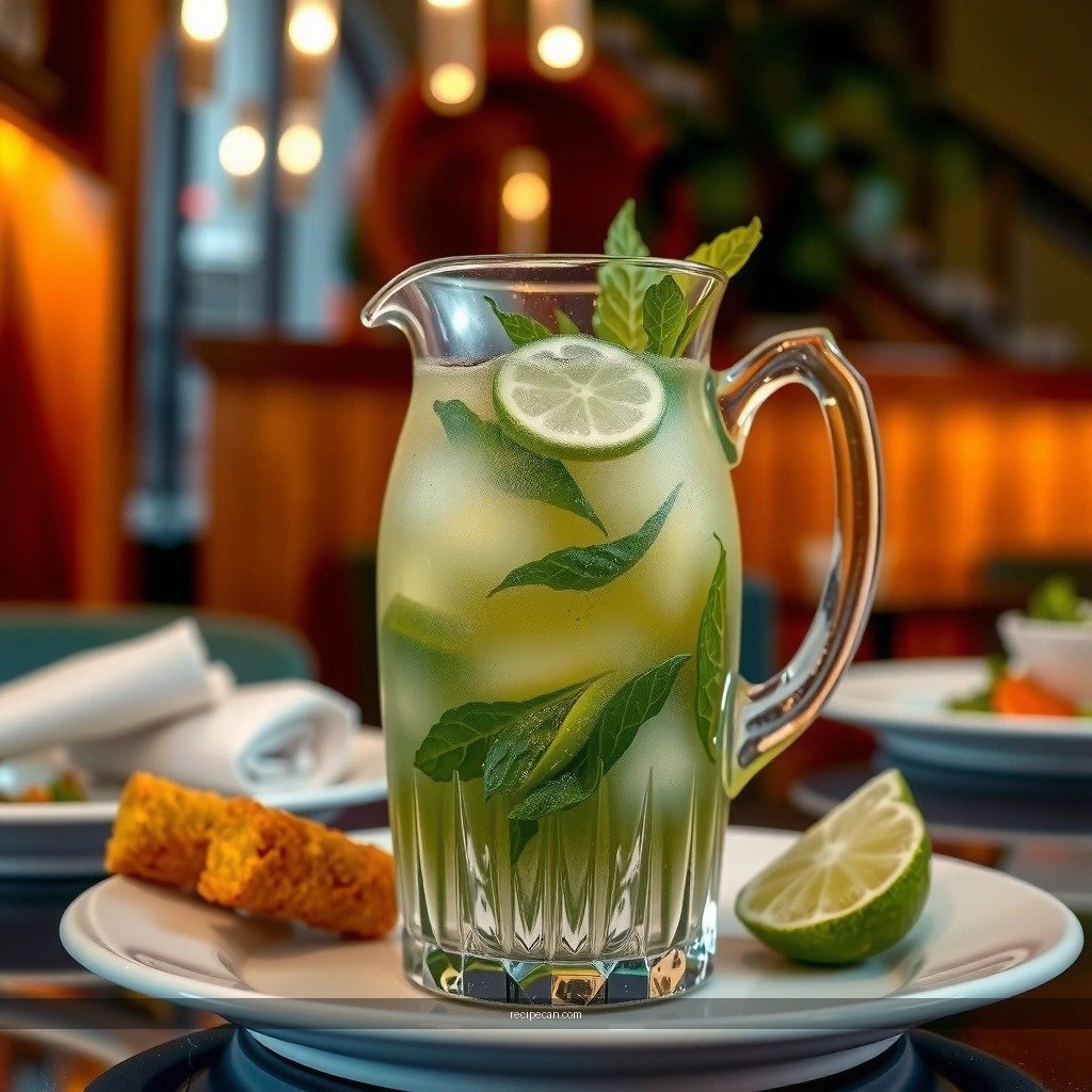 Pitcher Base - pitcher of mojitos recipe