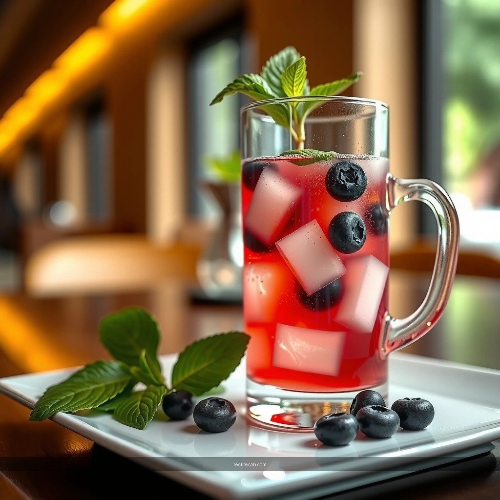 Pitcher Mojito - blueberry mojito pitcher recipe